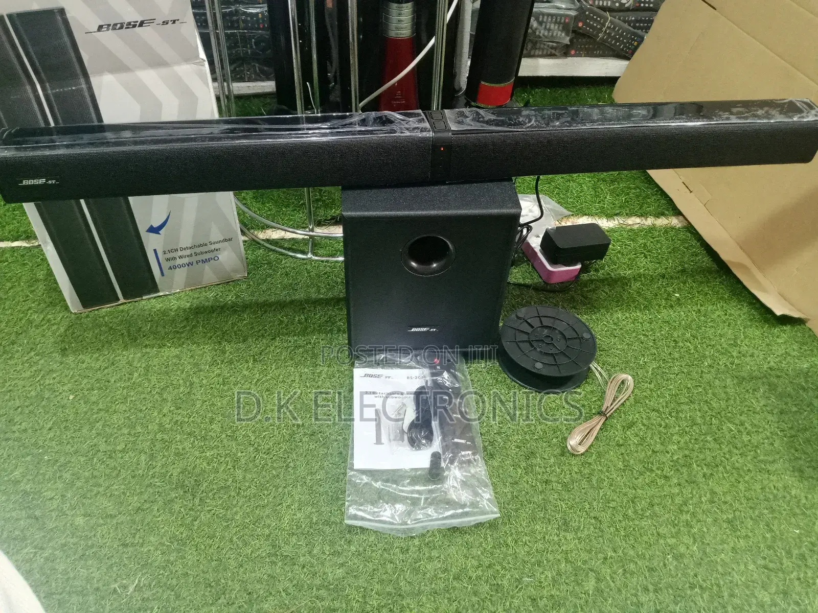 Bose Model:Bs-2026 Cable 2.1 Channel Detachable Soundbar