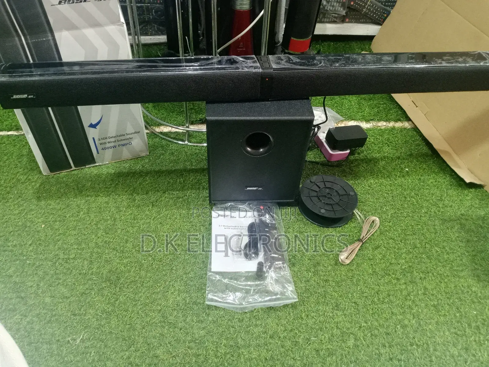 Bose Model:Bs-2026 Cable 2.1 Channel Detachable Soundbar