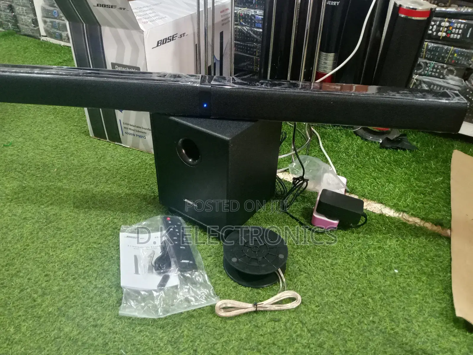 Bose Model:Bs-2026 Cable 2.1 Channel Detachable Soundbar