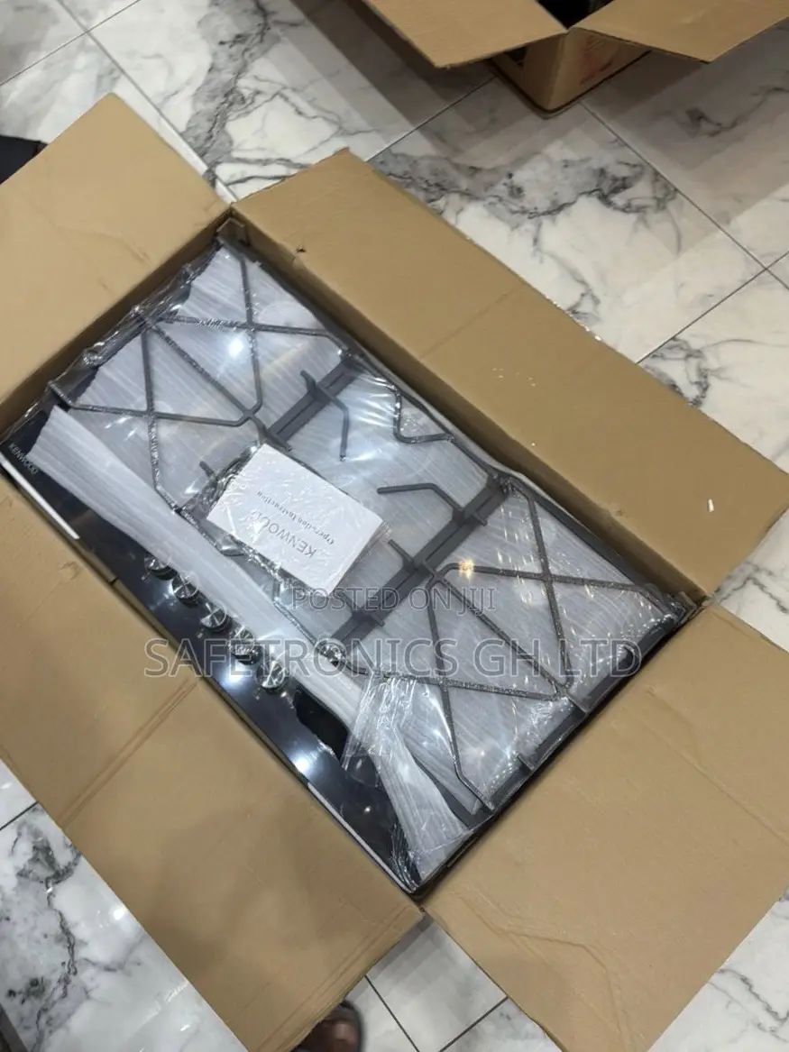 Brand New Kenwood Tempered 90cm 5 Gas in-Built Cooker