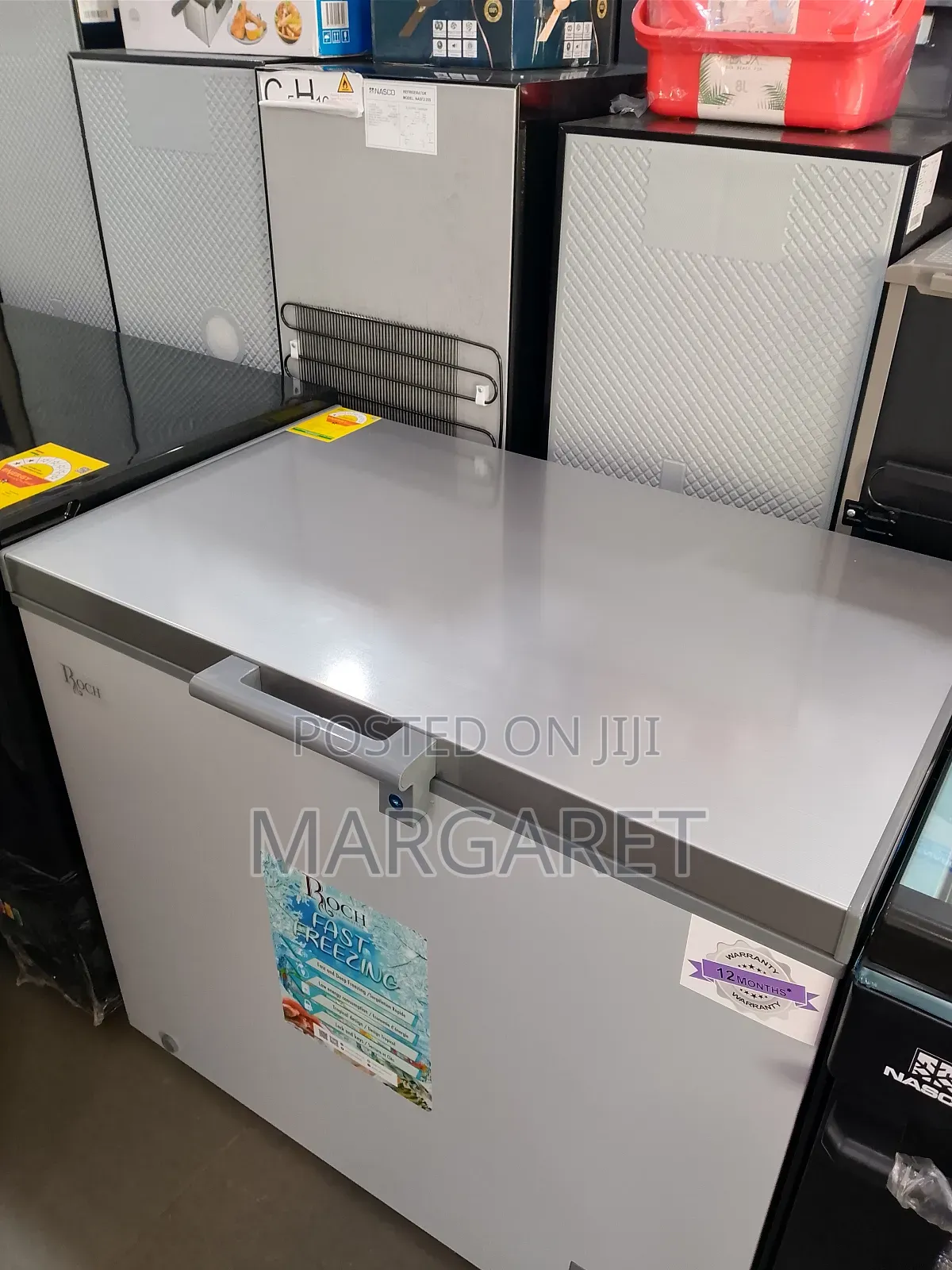 The Original Stainless Steel Roch Chest Freezer 200 Litters