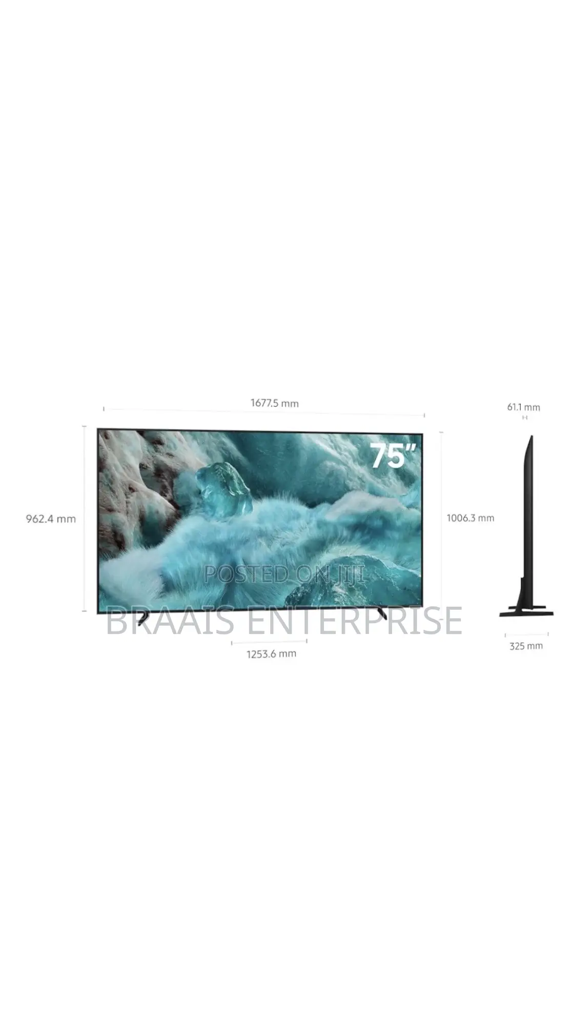 Samsung 75‐Inch Qled Smart Tv 2025