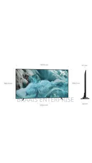 Samsung 75‐Inch Qled Smart Tv 2025
