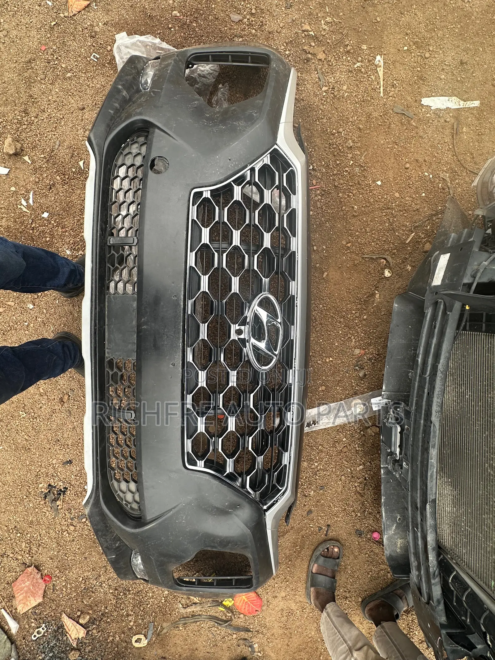 Hyundai Santa Fe 2019 2020 Front Bumper Complete
