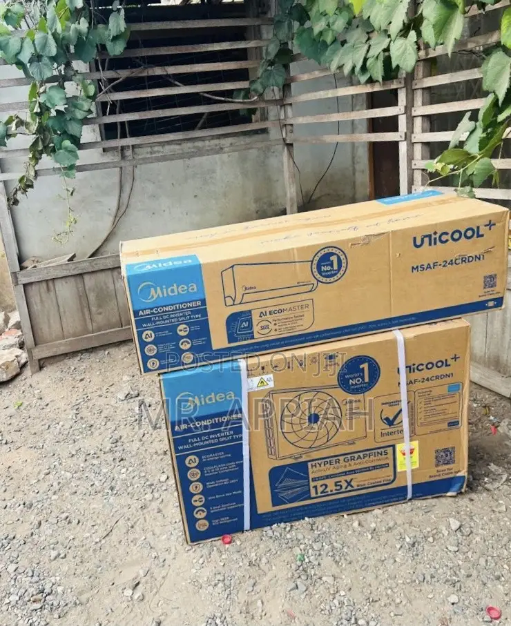 Energy Saving Midea 2.5hp Split Type Inverter R32 Air Conditioner 