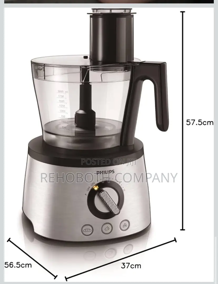 Philips 7000 Series Food Processor 1300w, 3.4l Bowl, 1.5l Jar, Blender