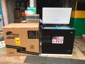 Quality Rainbow 200 Litre Chest Freezer With Sliding Glass