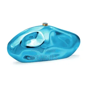 Metallic Clutch Blue