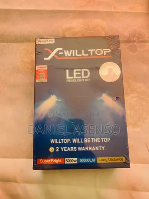 Willtop V9-5000w Led Headlight Kit.