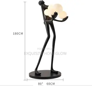 Humanoid Sculpture Floor Lamp Available for Sale