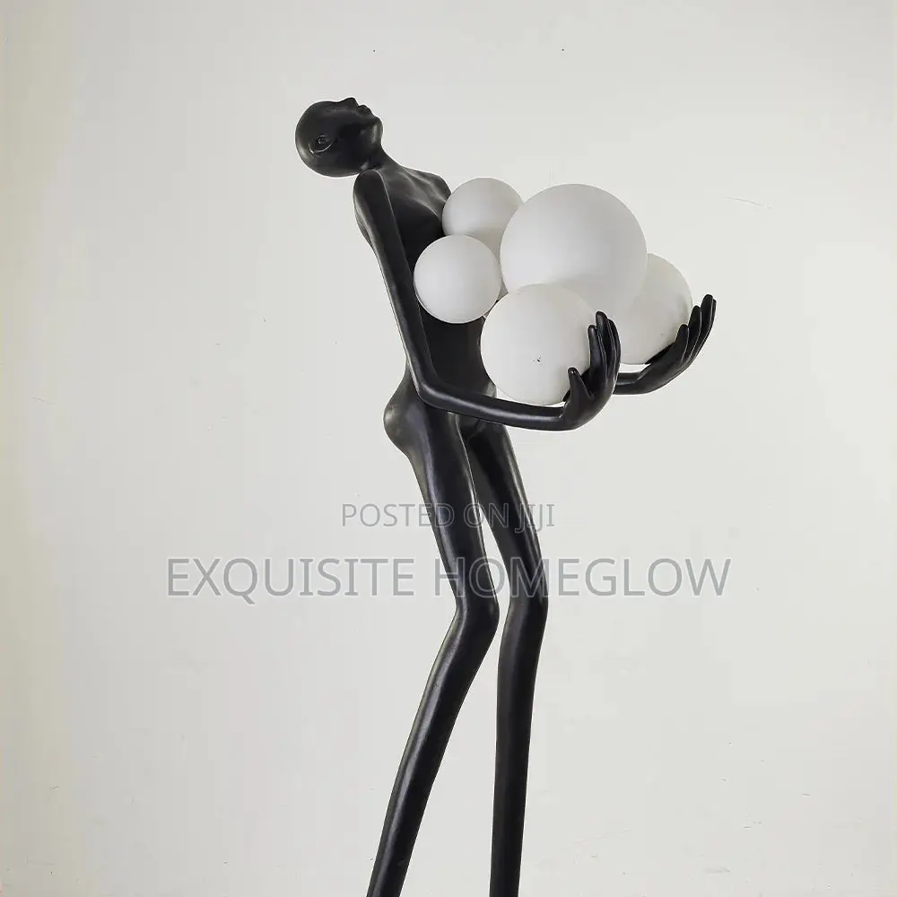 Humanoid Sculpture Floor Lamp Available for Sale