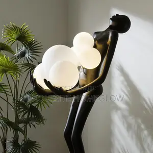Humanoid Sculpture Floor Lamp Available for Sale