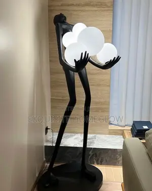 Humanoid Sculpture Floor Lamp Available for Sale