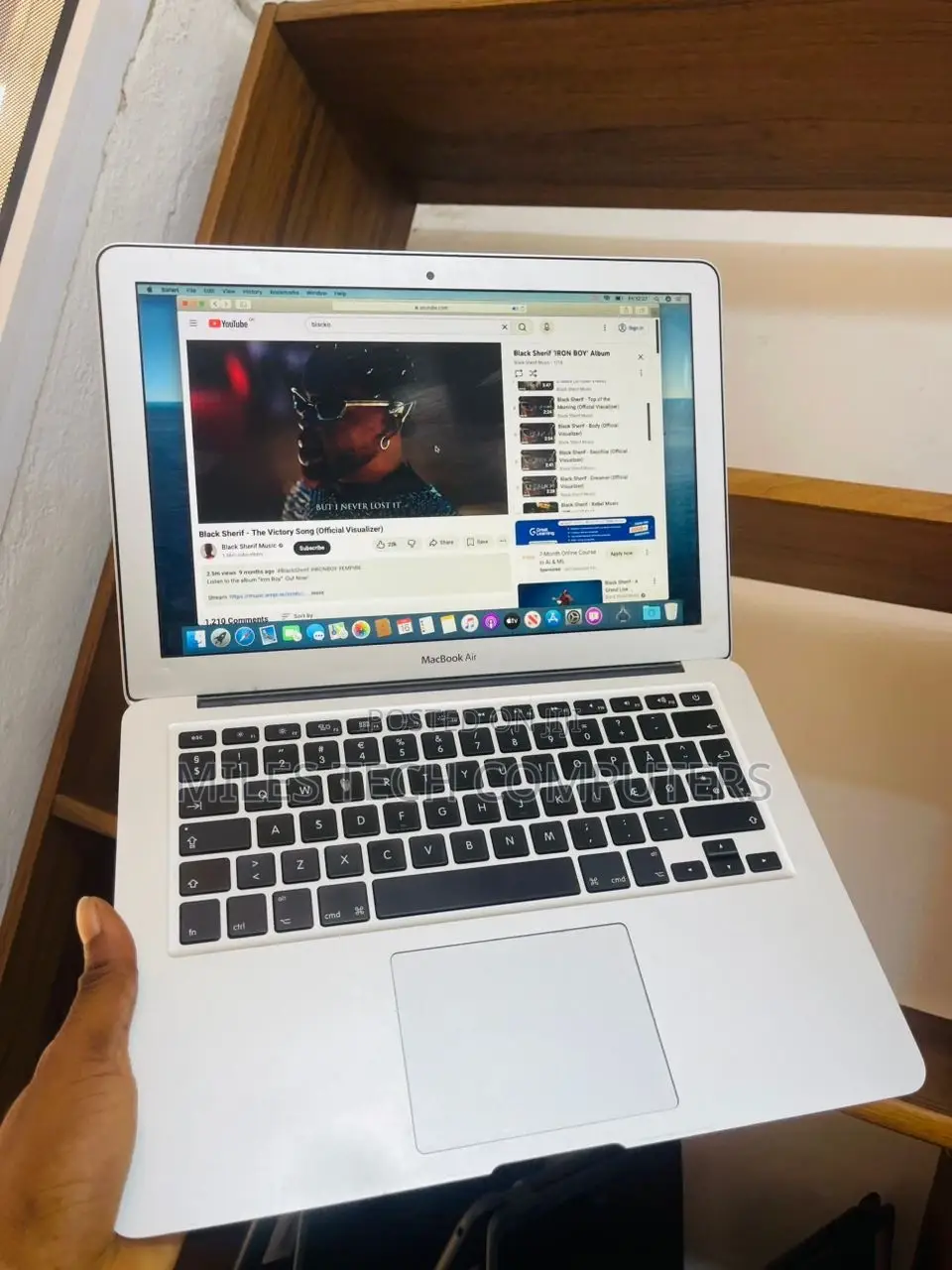 Laptop Apple MacBook Air 2013 8GB Intel Core i5 SSD 256GB