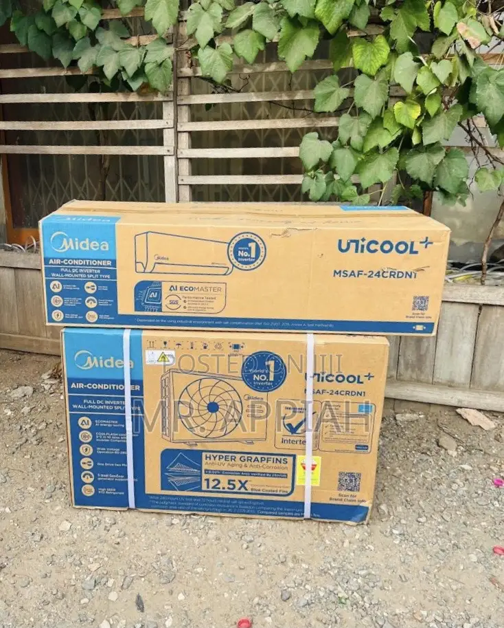 Extremely Cooling Midea 1.5hp Inverter Air Conditioner(R32 Gas)