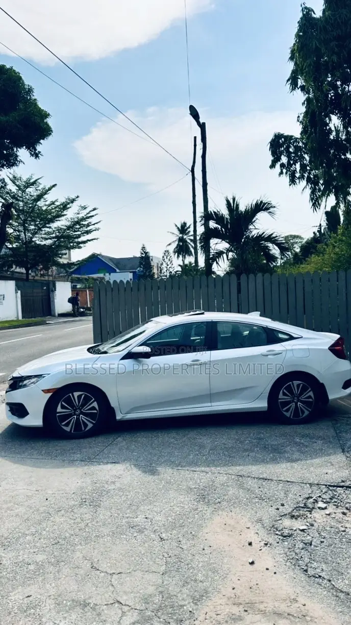 Honda Civic EX-L Sedan 2018 White