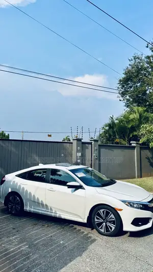 Honda Civic EX-L Sedan 2018 White
