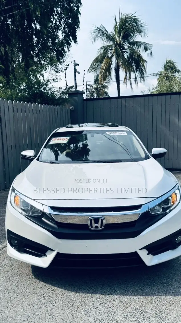 Honda Civic EX-L Sedan 2018 White