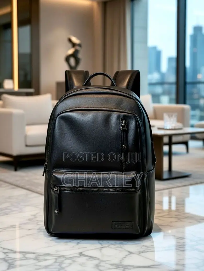Fresh All Black Unique Designed Quality Bagpack