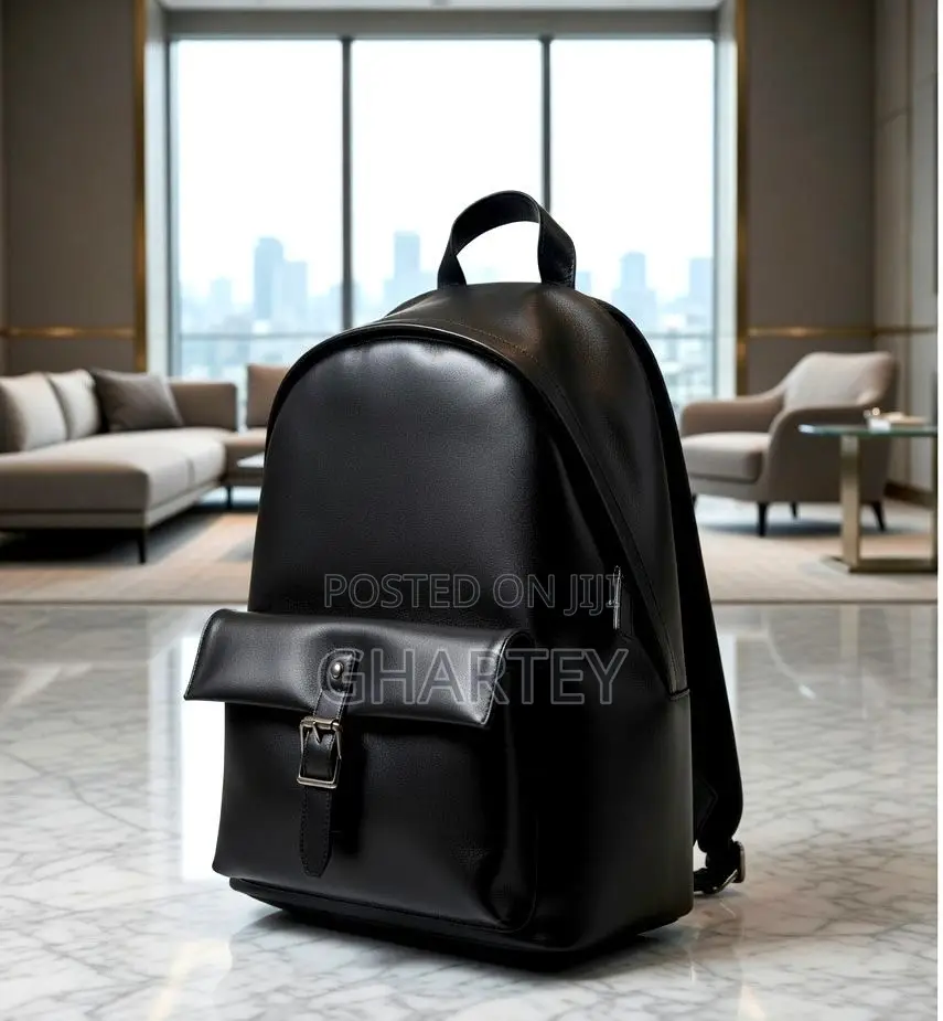 Fresh All Black Unique Designed Quality Bagpack