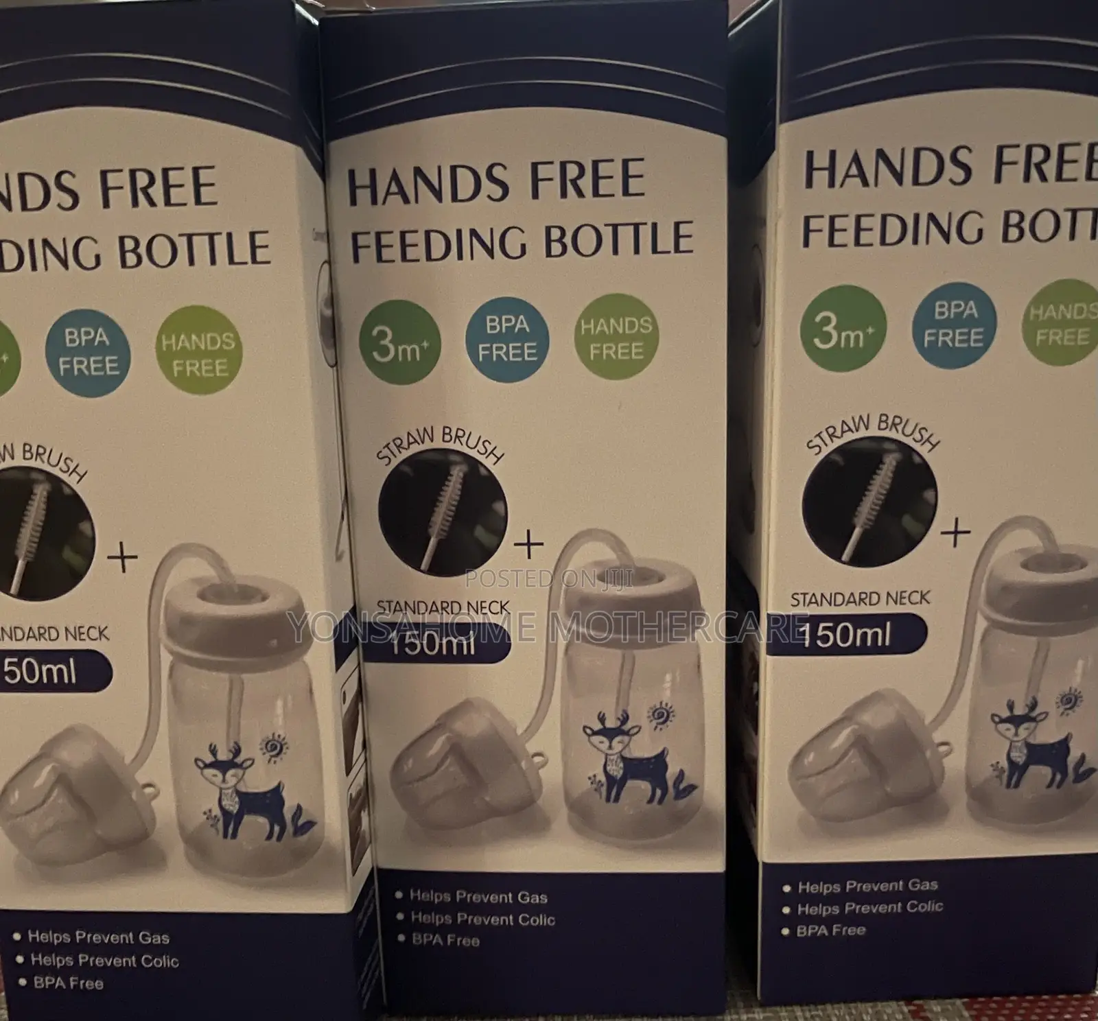 Hands Free Feeding Bottle