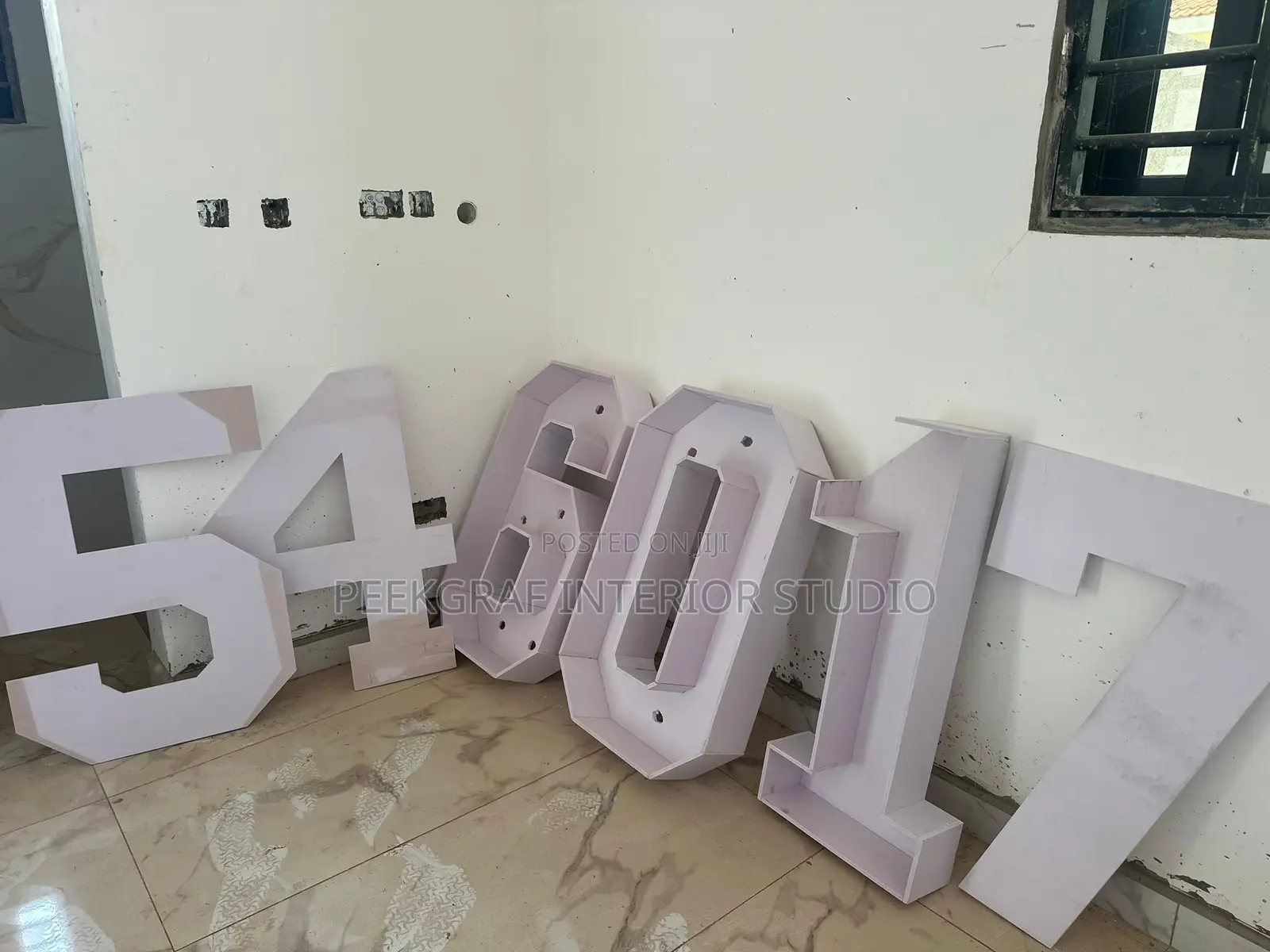 Party Number Marquee Number for Rent