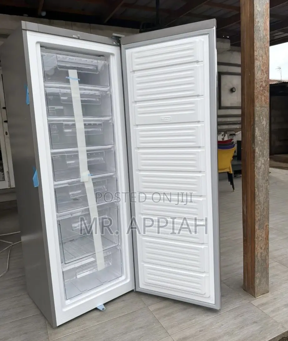 Nasco 242l Single Door Electric Standing Freezer(Nasd1-33)Silver