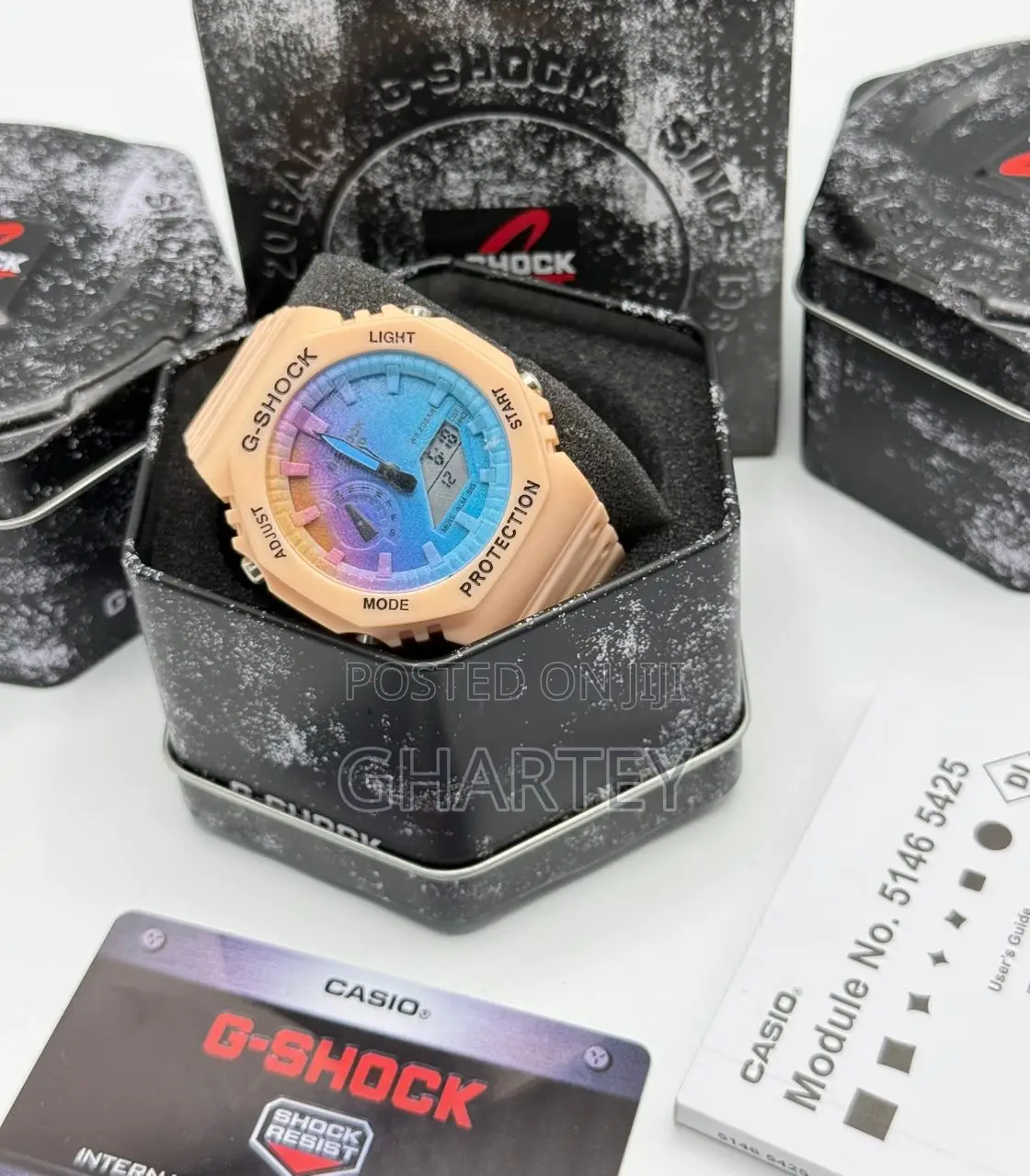 Gshock Digital Analog Display Watch - Available in Beautiful Colors