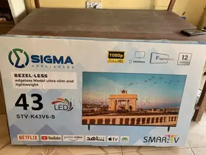 Sigma 32 and 43 Inches Android Smart Tv Frameless Design