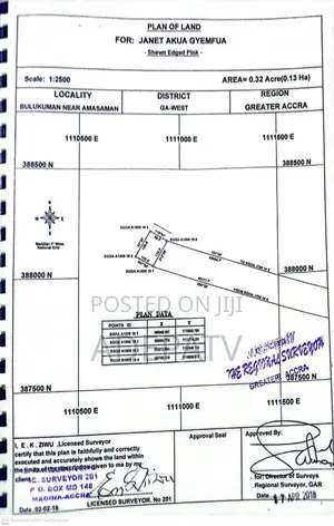 Land for Sale at Amasaman