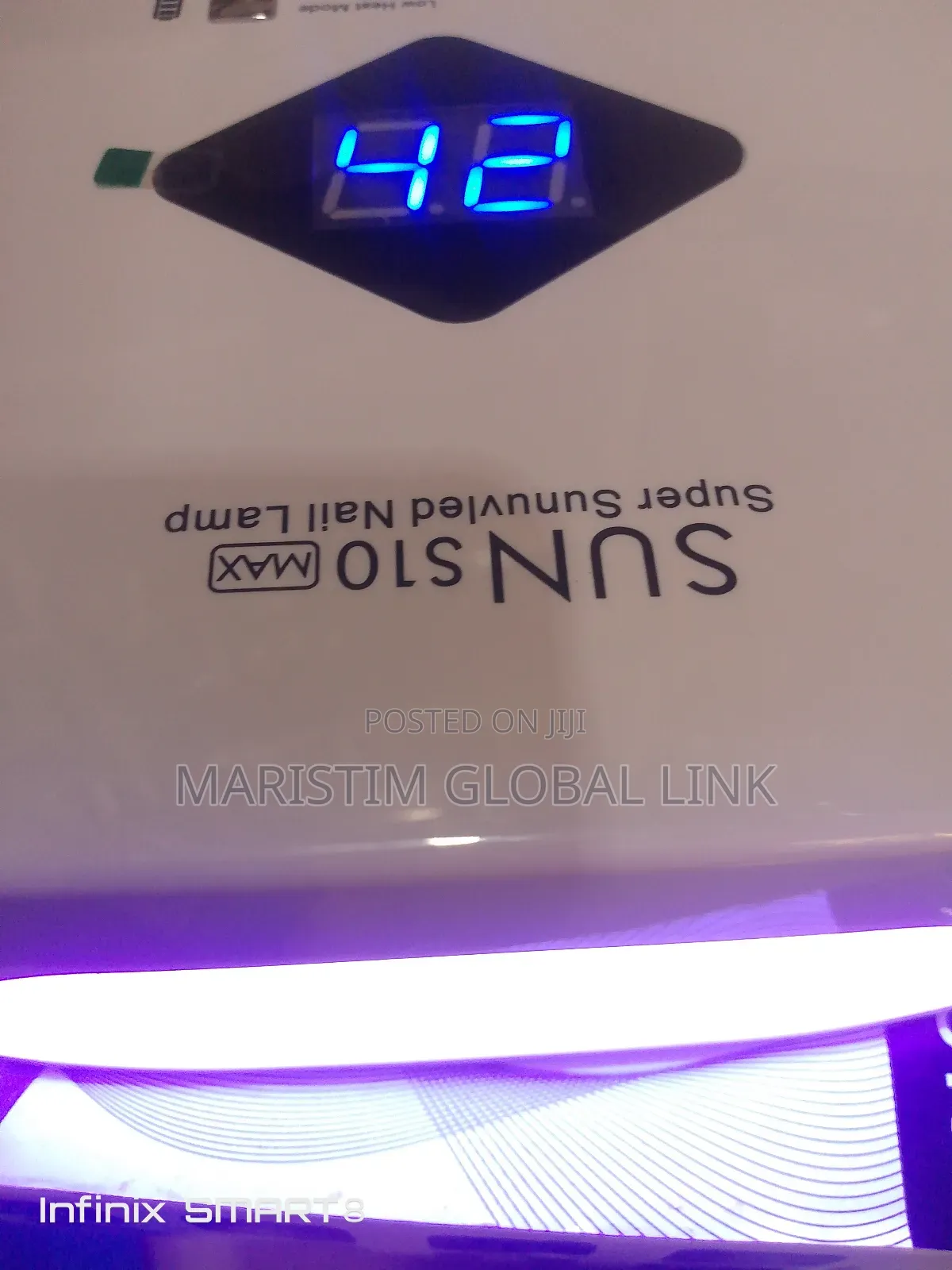 Rechargeable Cordless Uv.Led Lamp Dryer (Gel Nail Dryer)