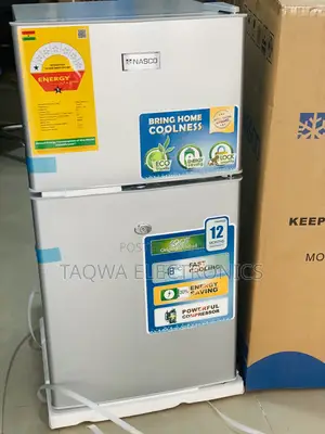 90 Litres-Nasco Double Door Table Top Fridge