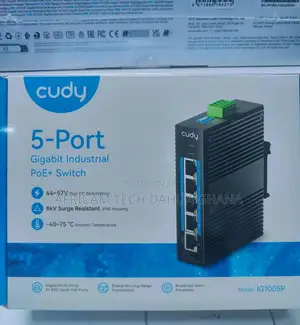 Cudy 5-port Gigabit Industrial Poe+ Switch