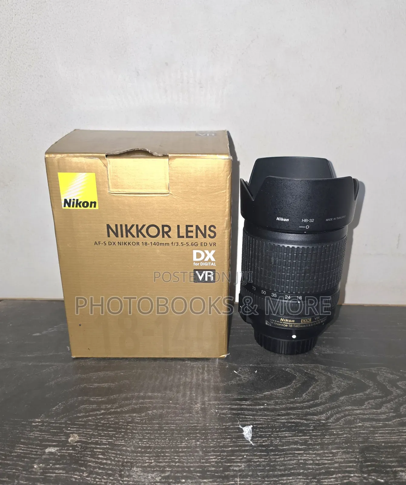 Nikon Af-S Dx Nikkor 18-140mm F/3.5-5.6g Ed Vr Lens