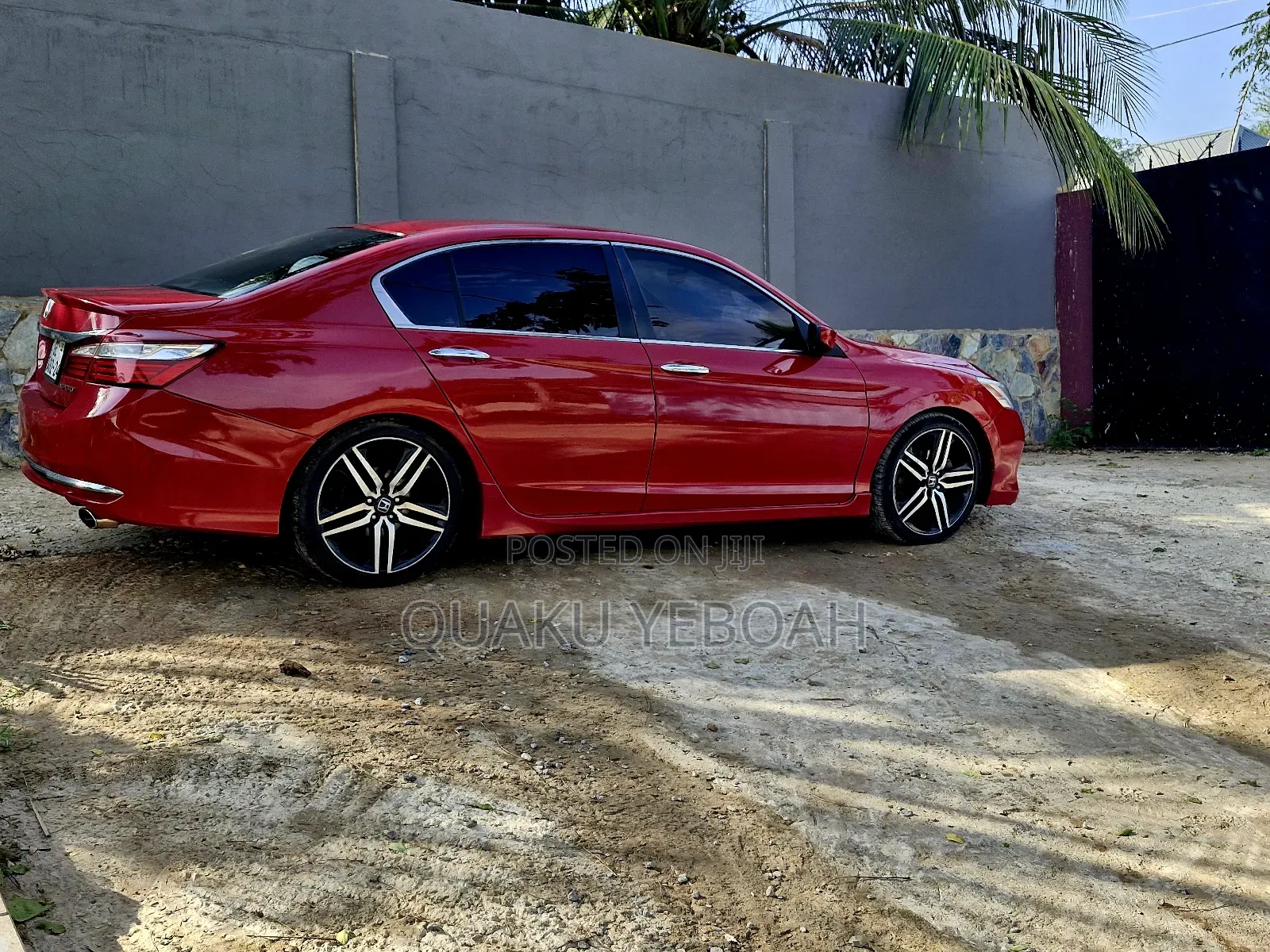 Honda Accord Sport 4dr Sedan FWD (2.4L 4cyl 2A) 2017 Red