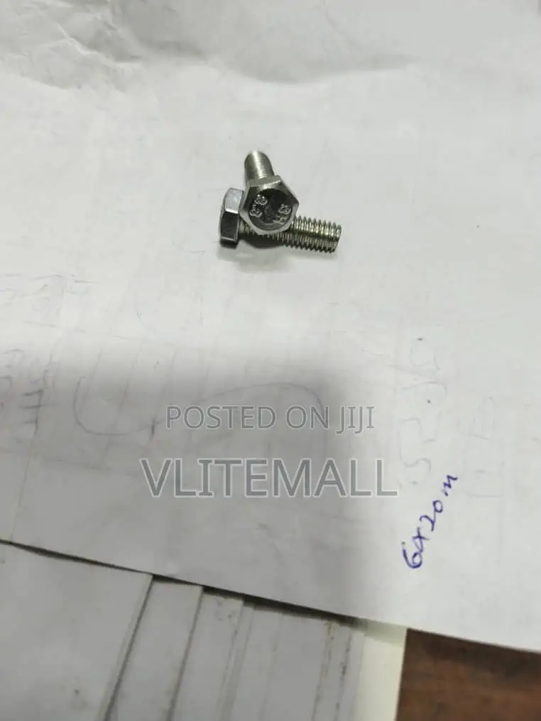 A Grade a Tensile Class 8.8 6*20mm at 10pcs