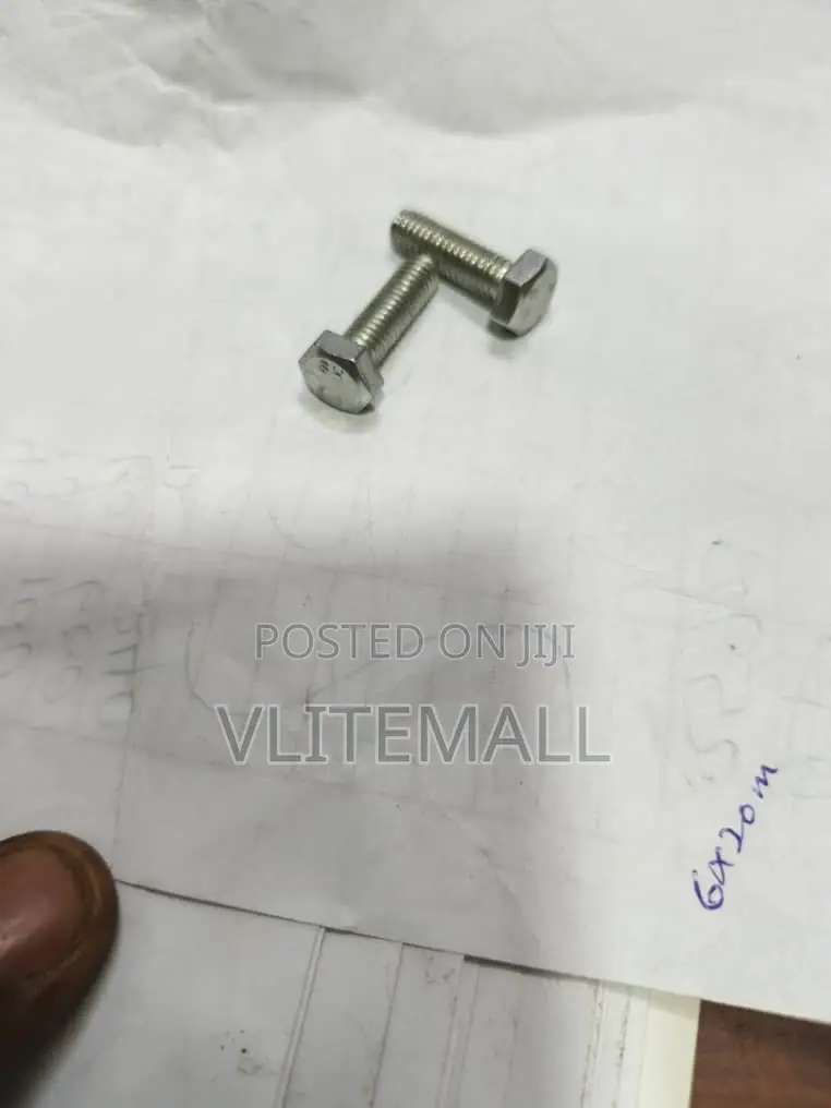 A Grade a Tensile Class 8.8 6*20mm at 10pcs
