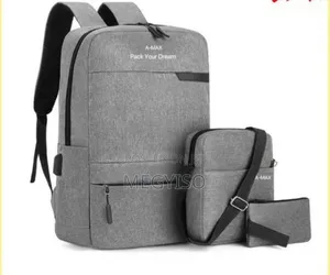 Three Pieces of Bag Pack for Laptop