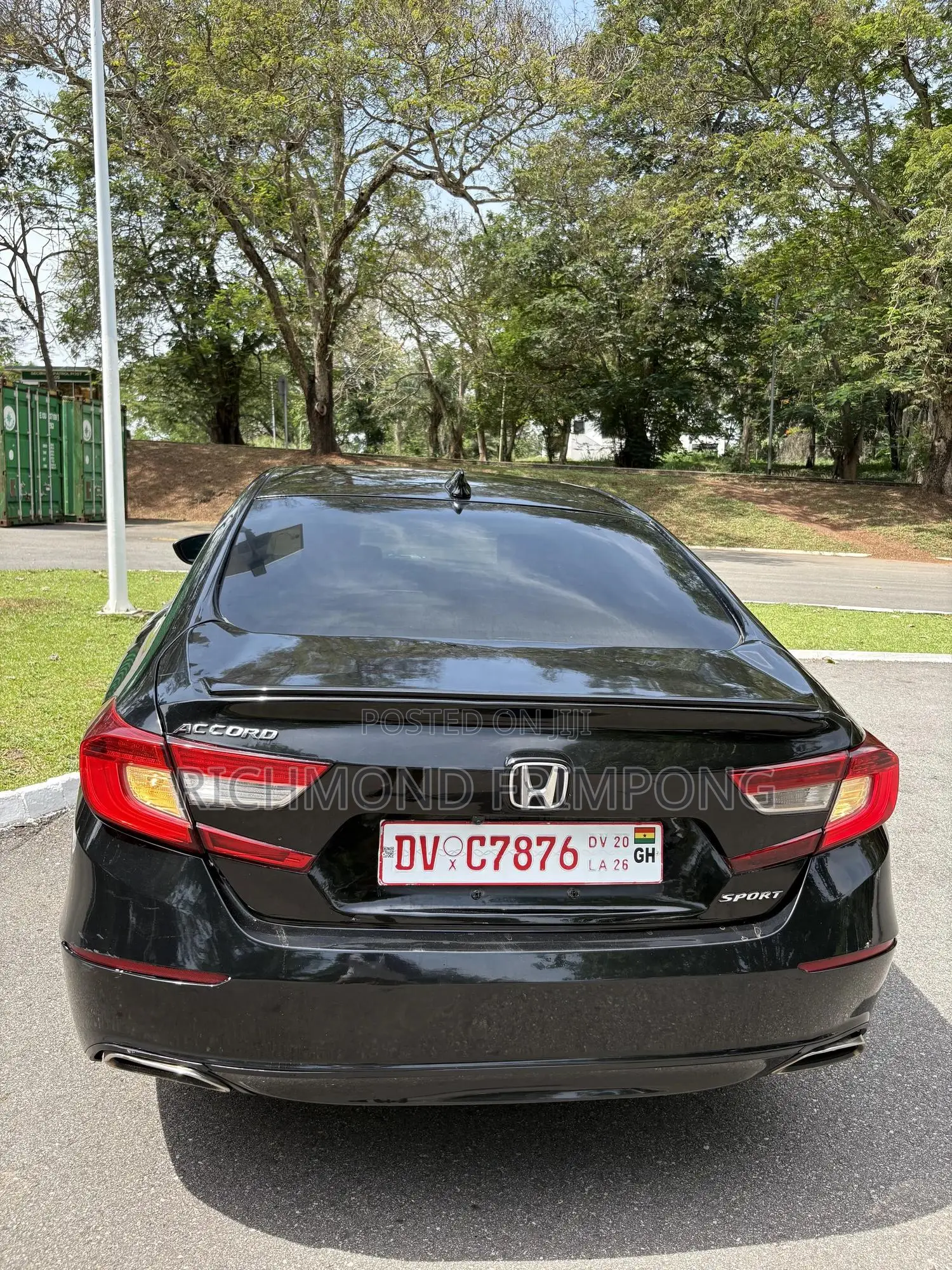 Honda Accord Sport (1.5L 4cyl Turbo CVT) 2019 Black