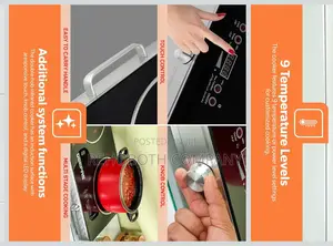Geepas Double Burner Infrared Cooker,