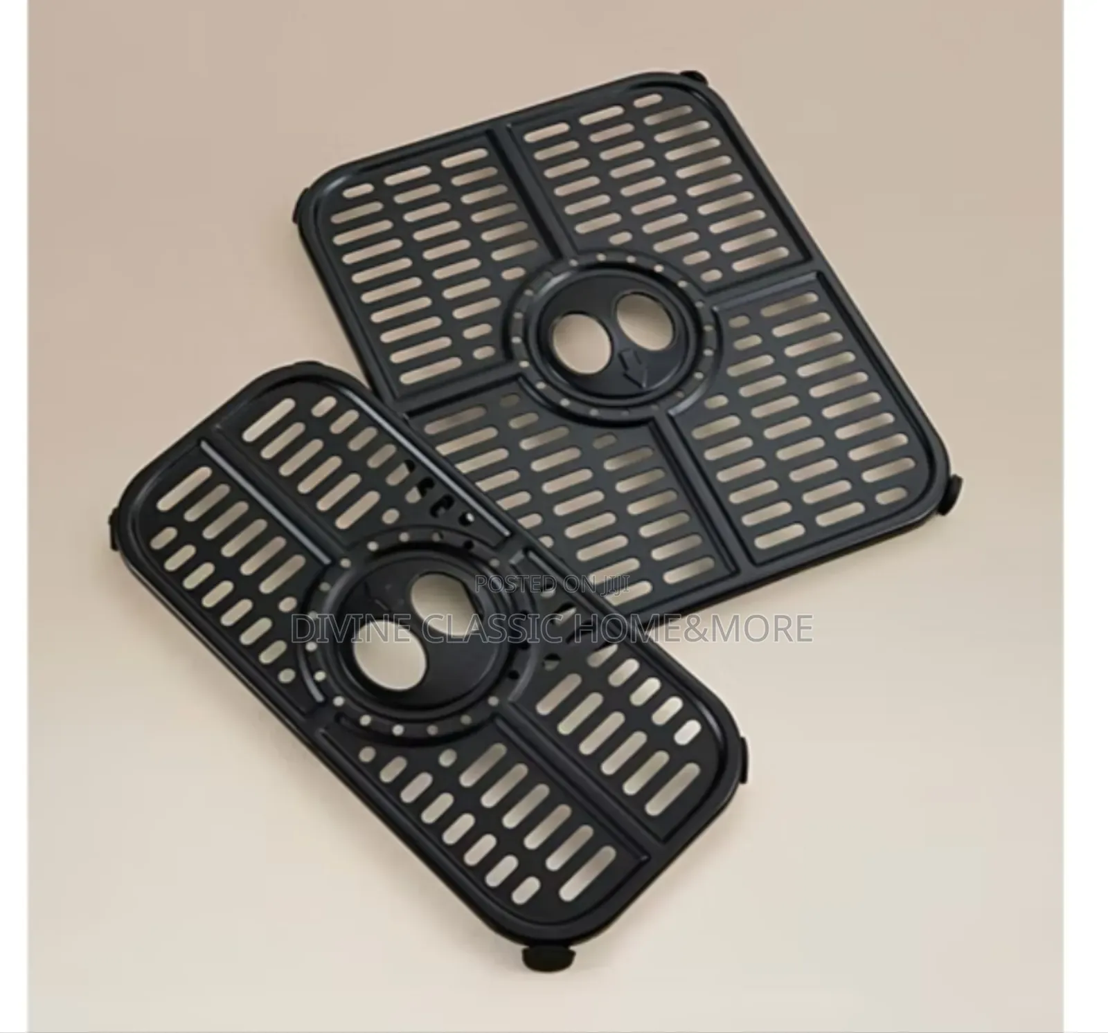 Georgehome Matte Black Scandi 9.5l Dual Drawer Air Fryer