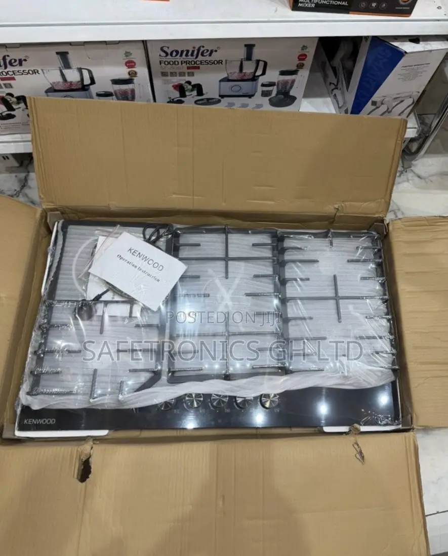 Newly Approved Kenwood 90cm Tempered 1 Electric 4 Gas Cooker