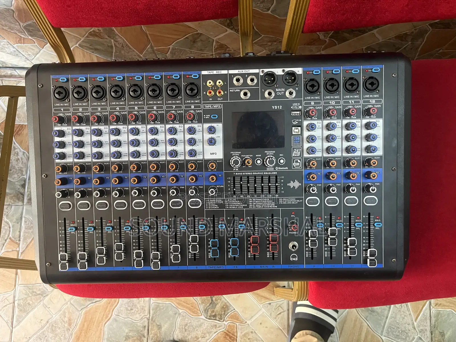 Yamaha Power Mixer 8 Channel