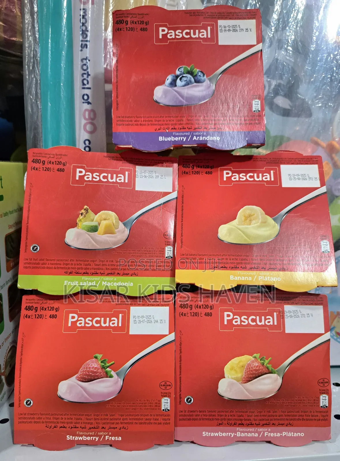 Pascual Yogurt for Kids 6months to 3 Years ( Price for a Pack)