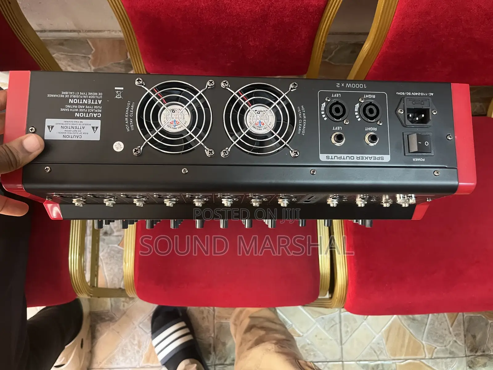 Yamaha Powerec Mixer 8 Channel