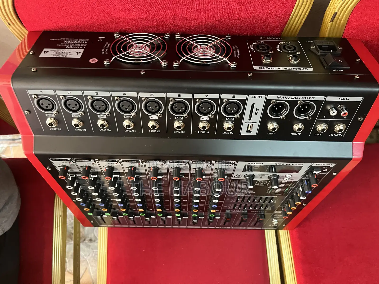 Yamaha Powerec Mixer 8 Channel