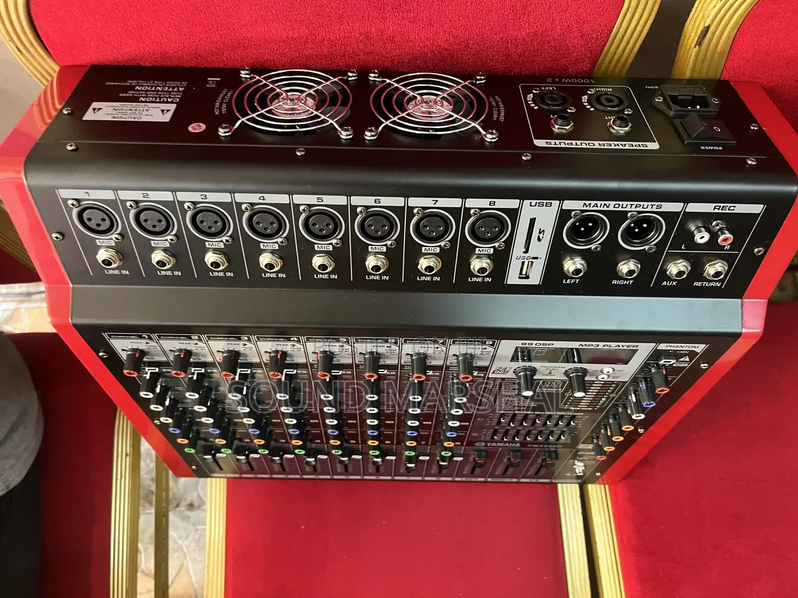 Yamaha Powerec Mixer 8 Channel