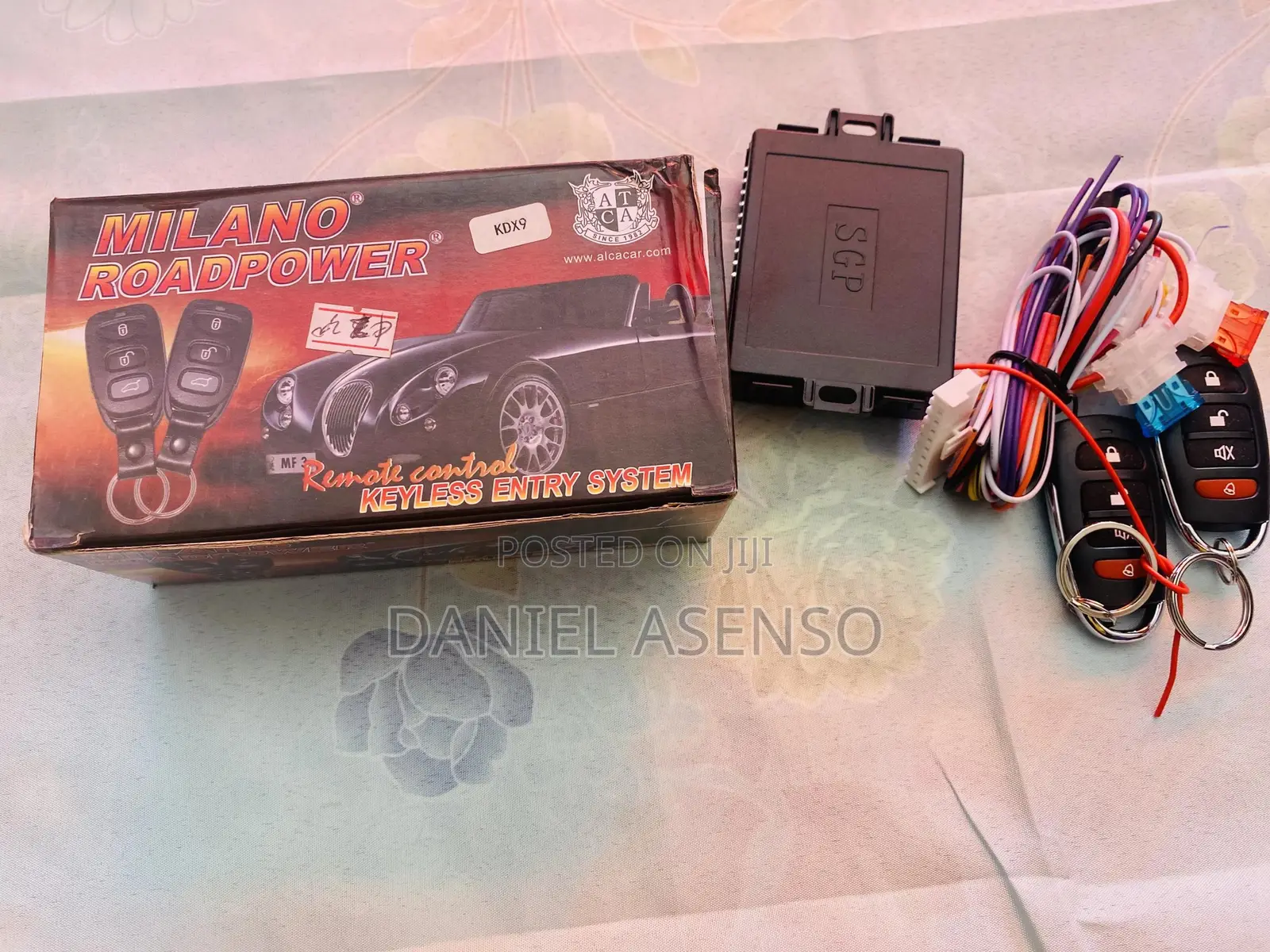 Milano Roadpower Universal Car Remote Keyless Entry System.