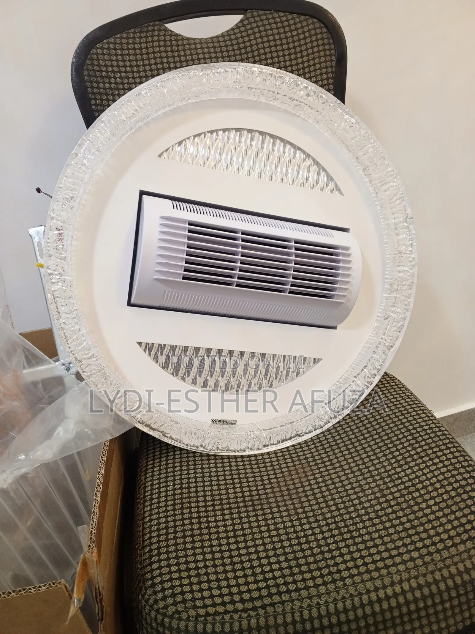 Bladeless Fan With Lights With Remote No Bluetooth