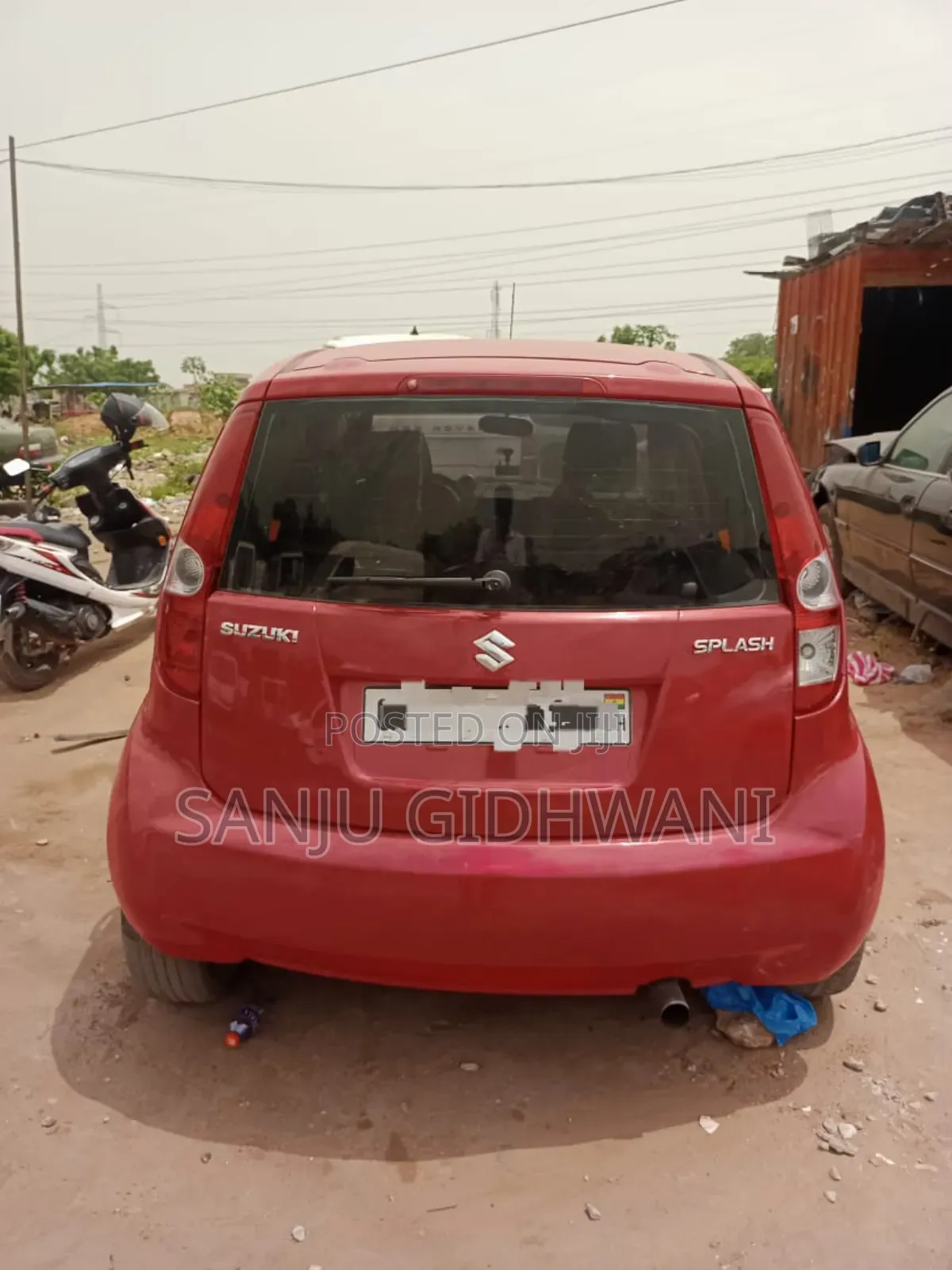 Suzuki Splash 2018 Red